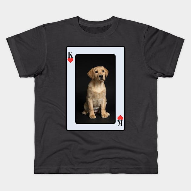 Golden Labrador Kids T-Shirt by HighwayForSouls